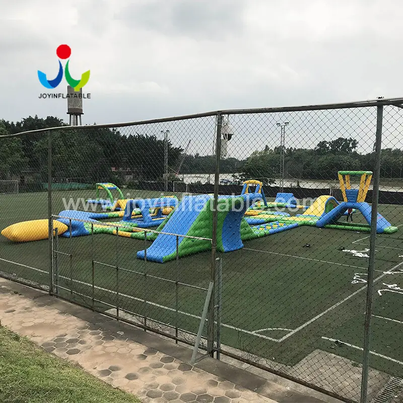 JOY inflatable floating playground design for kids 6
