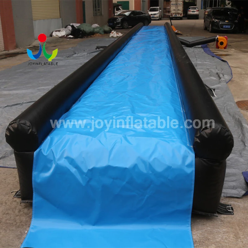 Free Fall Inflatable Slip N Fly Water City Slide For Adult 1