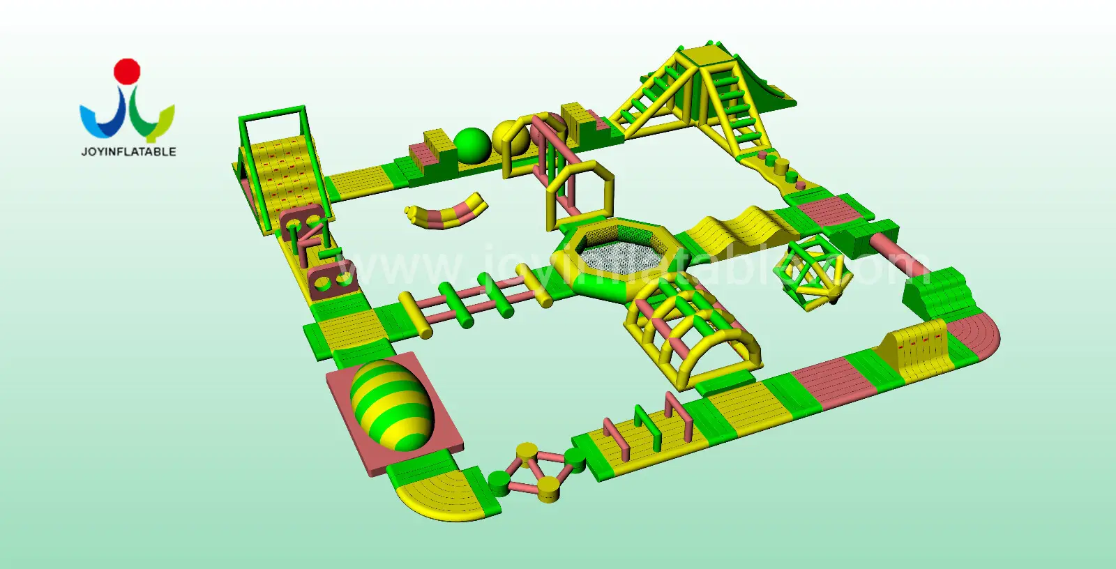 rocker floating water park wholesale for kids 7
