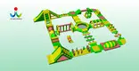 JOY inflatable jump inflatable aqua park wholesale for children 8