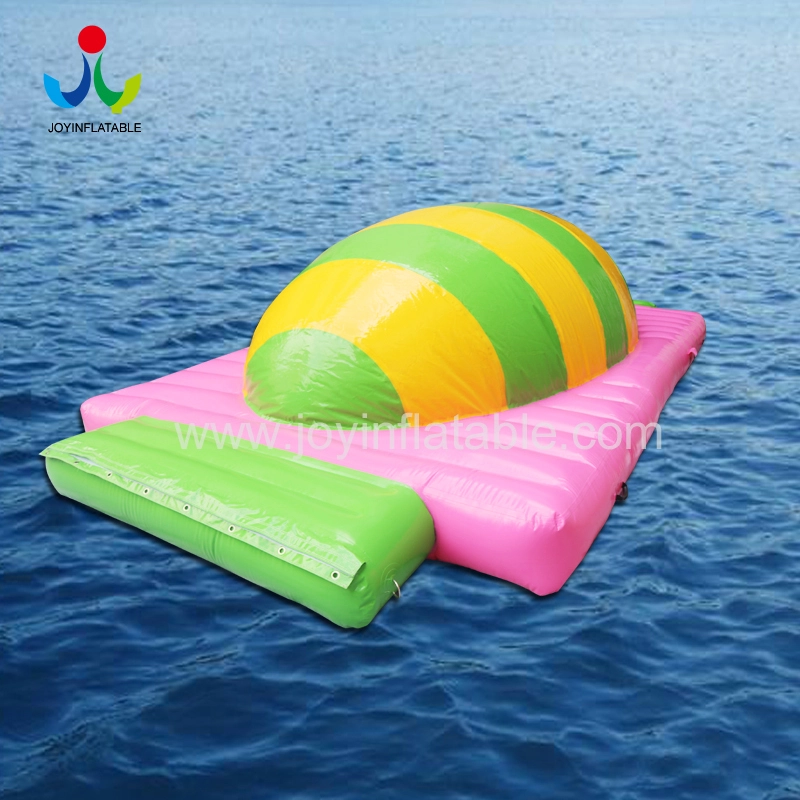Inflatable Floating Water Park With Water jumping Air Bag Hill 1