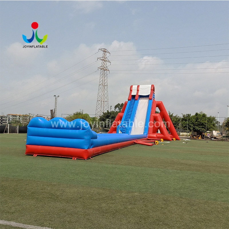 Large Outdoor PVC Commercial Air Long Climbing Slide Inflatable Water Slip And Slide Sale 1