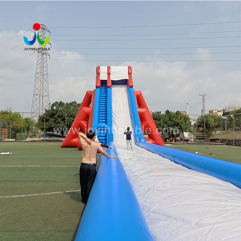 Large Outdoor PVC Commercial Air Long Climbing Slide Inflatable Water Slip And Slide Sale 2
