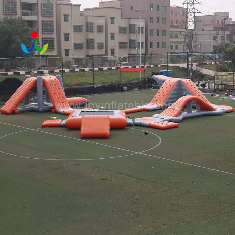 JOY inflatable jumping floating playground design for kids 7