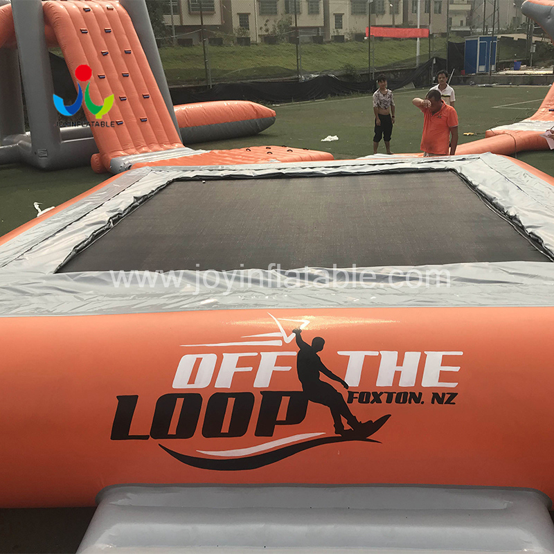 Aqua jump Inflatable Floating  Water Bouncer Sport Trampoline For Sale 5