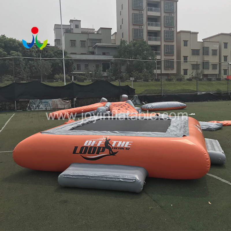 Aqua jump Inflatable Floating  Water Bouncer Sport Trampoline For Sale 7