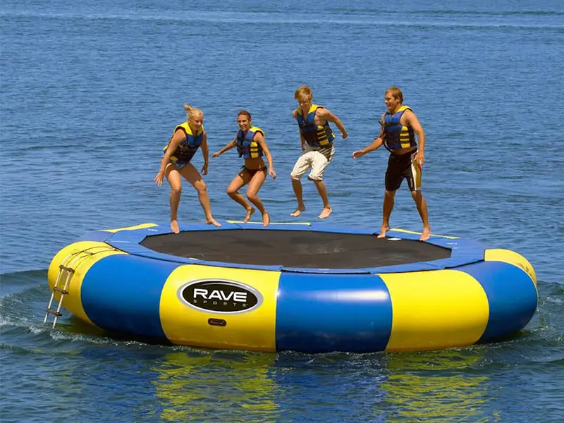 JOY inflatable action inflatable water park for lake for outdoor 3
