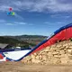 JOY inflatable airbag  stunt mat manufacturer for outdoor 6
