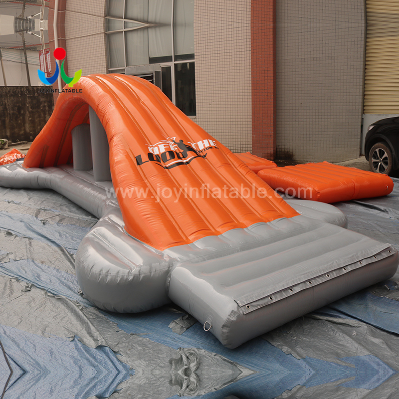 Manufacturer Huge Inflatable Water Slide Floating Trampoline Sport Games Park for Adult 2