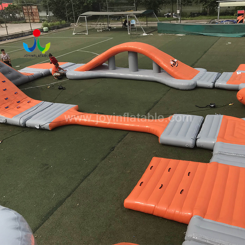 Manufacturer Huge Inflatable Water Slide Floating Trampoline Sport Games Park for Adult 3