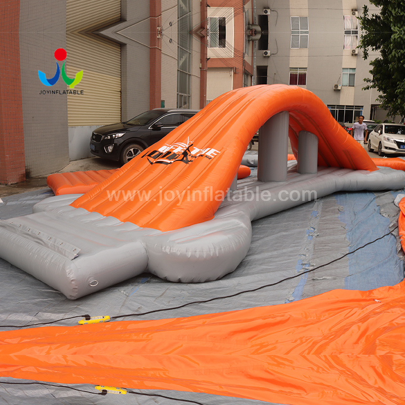 Manufacturer Huge Inflatable Water Slide Floating Trampoline Sport Games Park for Adult 5