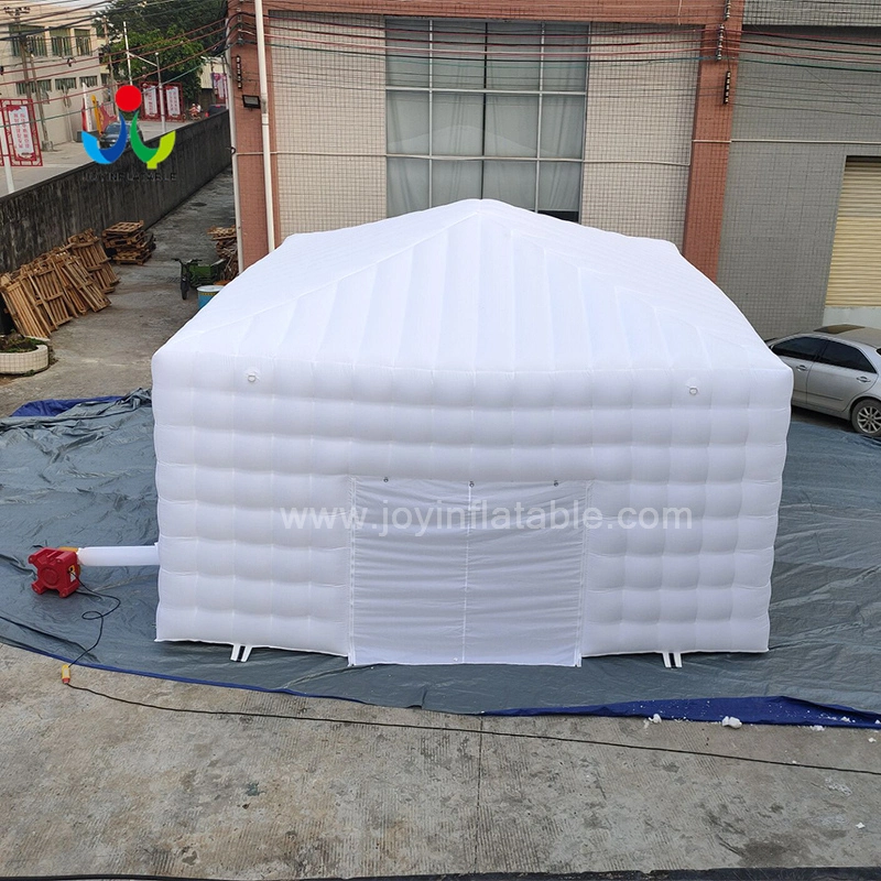Air Blow Up  White LED Lighting Inflatable Cube Marquee Party Tent 1