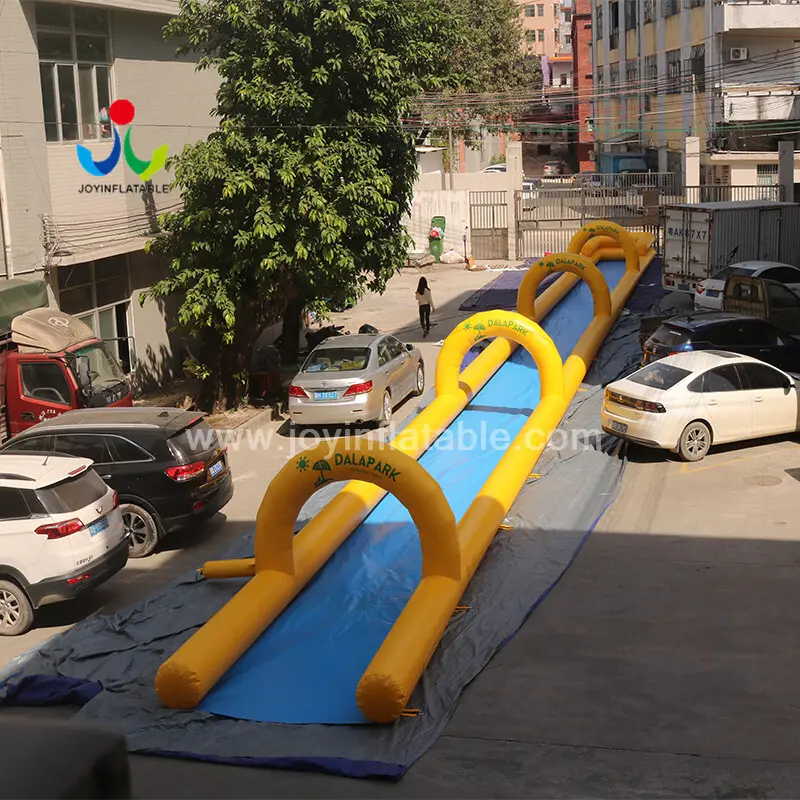 blow up slip and slide from China for children JOY inflatable 2