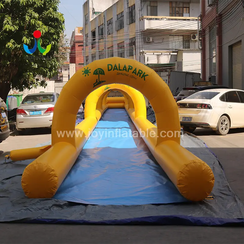 blow up slip and slide from China for children JOY inflatable 5