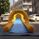blow up slip and slide from China for children JOY inflatable 5