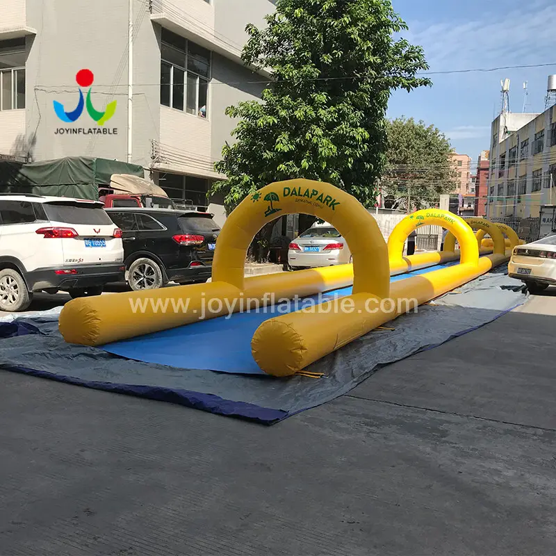 blow up slip and slide from China for children JOY inflatable 7