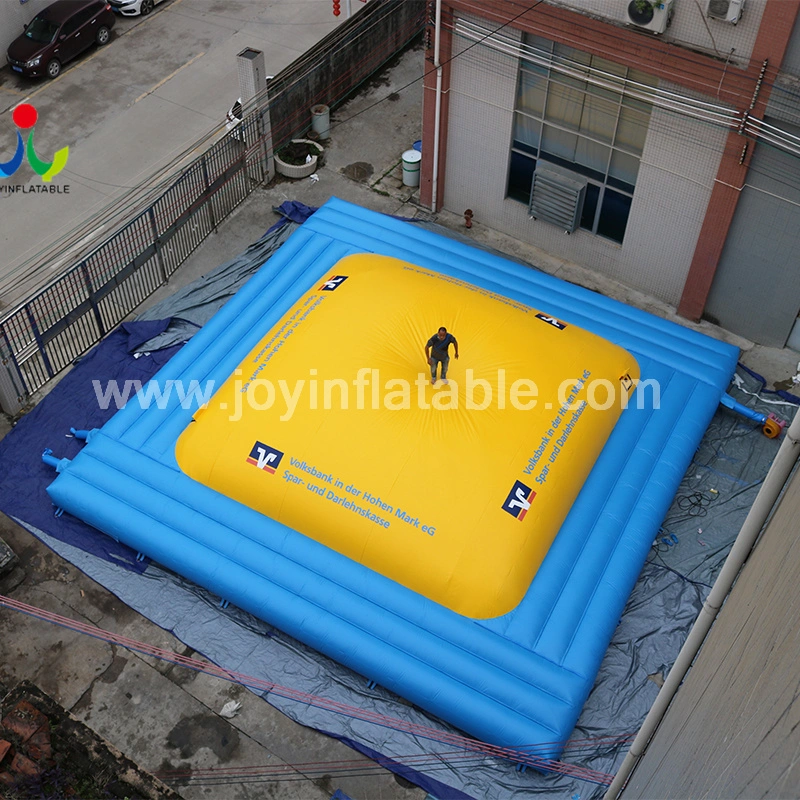 Commercial Inflatable Air Soft Mountain Climb Jumping Game Air Bag For Kids 1