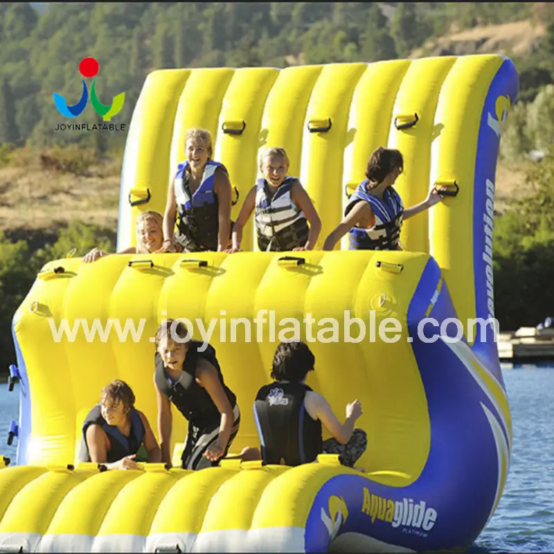 JOY inflatable inflatable lake trampoline wholesale for kids 6