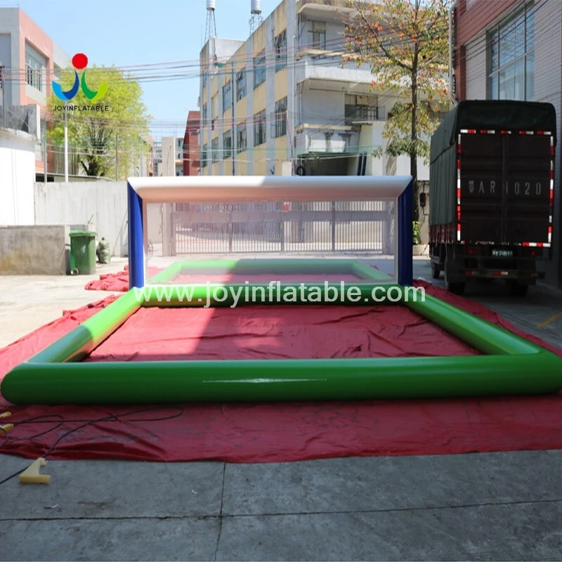 Latest giant inflatable pool volleyball court price for lake 10