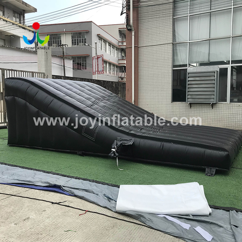 Inflatable Ramped Air Bag Landing For The Dirt Bike Training 2