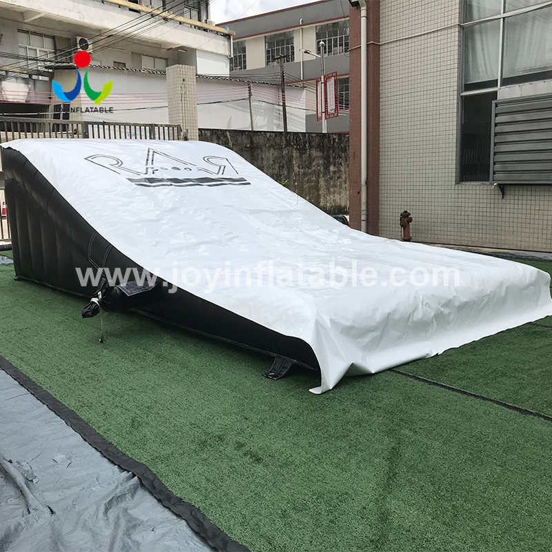 Inflatable Ramped Air Bag Landing For The Dirt Bike Training 3