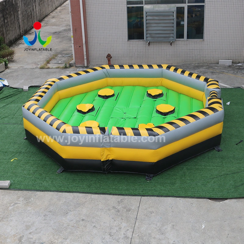 Wipeout Sweeper Game With Inflatable Meltdown Mat for Kids and Adult 1