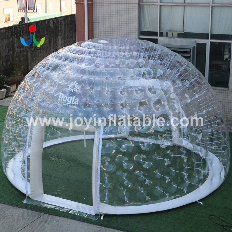 Igloo Inflatable Pool Transparent Inflatable Igloo for Catering on Terraces of Restaurants