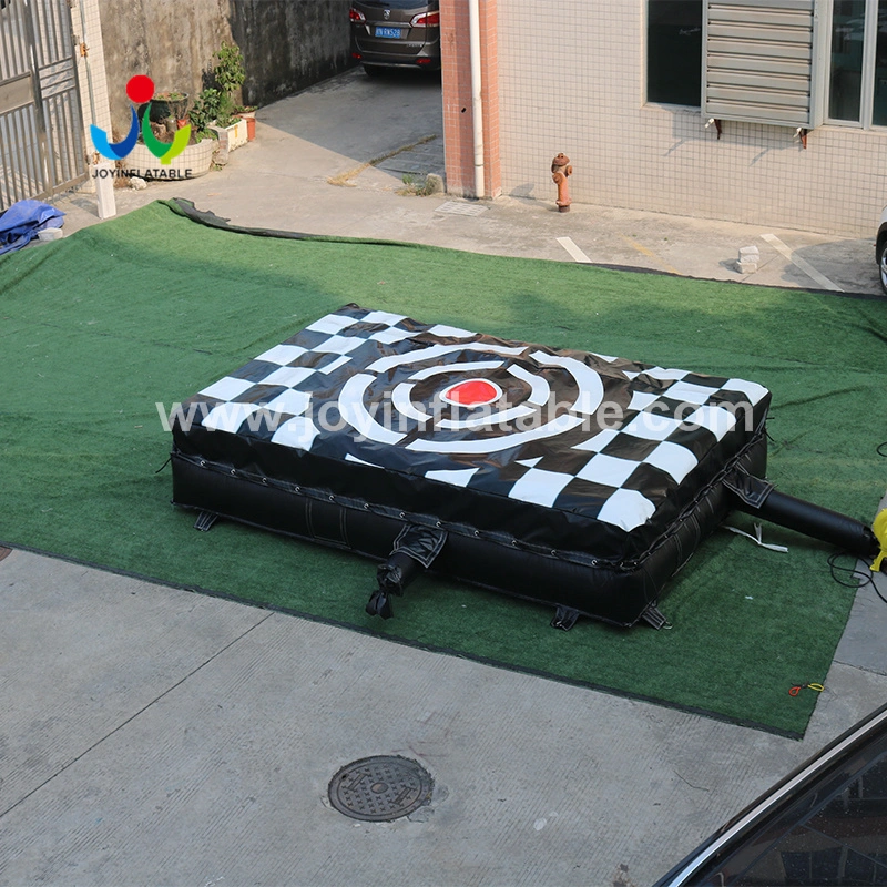 Inflatable Landing Bag For Accomplish a Backflip On A Snowboard 1