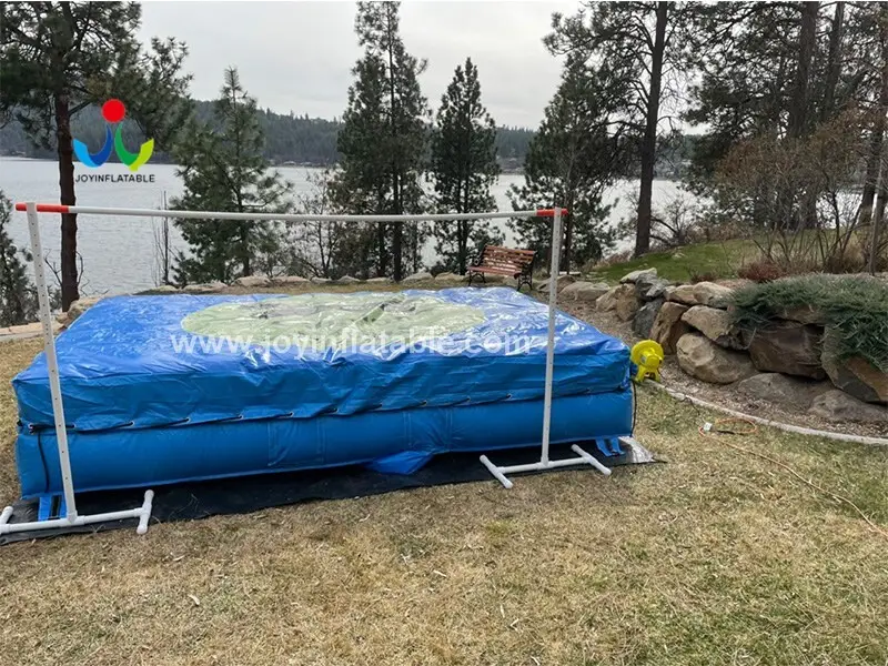 JOY inflatable Custom made foam pit airbag wholesale for bicycle 4