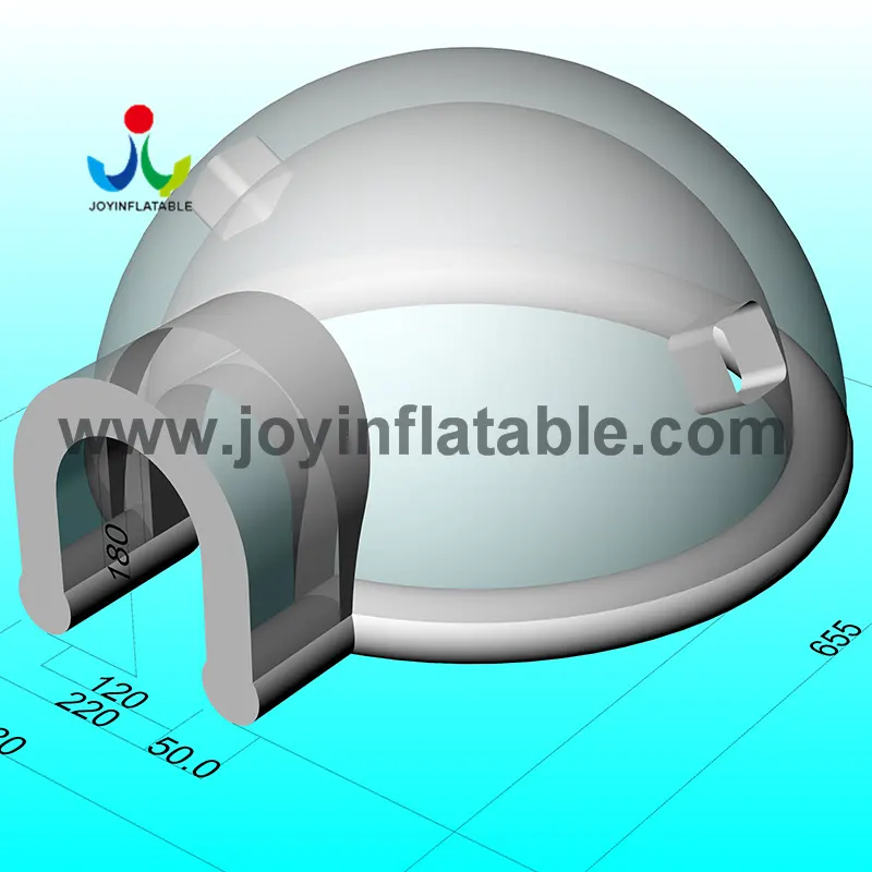 JOY Inflatable Custom clear outdoor tent for sale for children 2