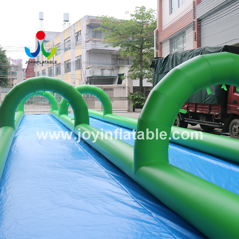 Commercial Inflatable Slip N Slide With Mattress Water City Slide For Summer 2