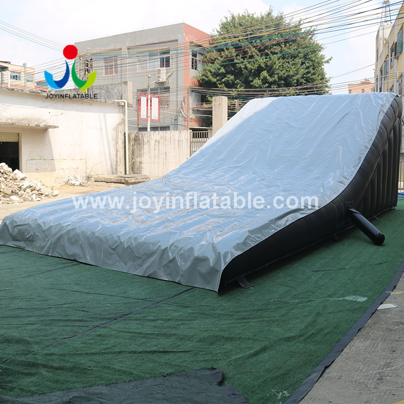 Sloped Jump Inflatable Airbag Landing Pad For Bike Tricks 4