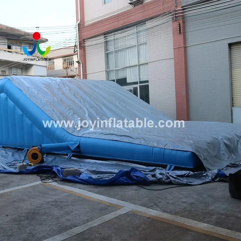 JOY inflatable inflatable bmx landing ramp factory price for skiing 5