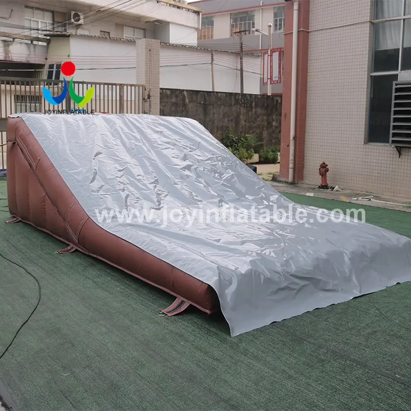 JOY Inflatable inflatable foam pit for sale vendor for bike landing 1