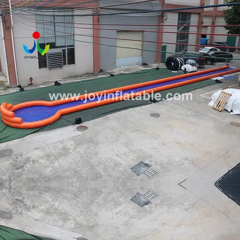 Single Lane Inflatable Water Slip N Slide with Pool 1