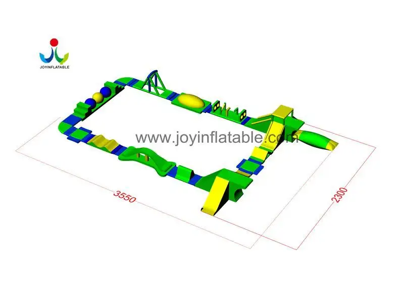 JOY Inflatable inflatable water playground water slide park for children 2