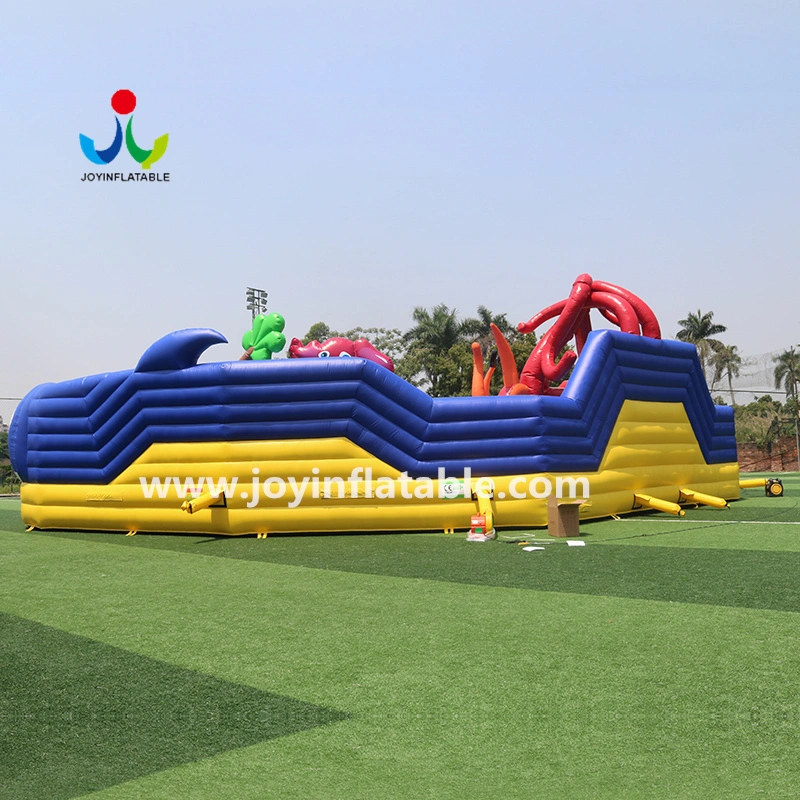 JOY Inflatable inflatable obstacle course for sale wholesale for kids 7