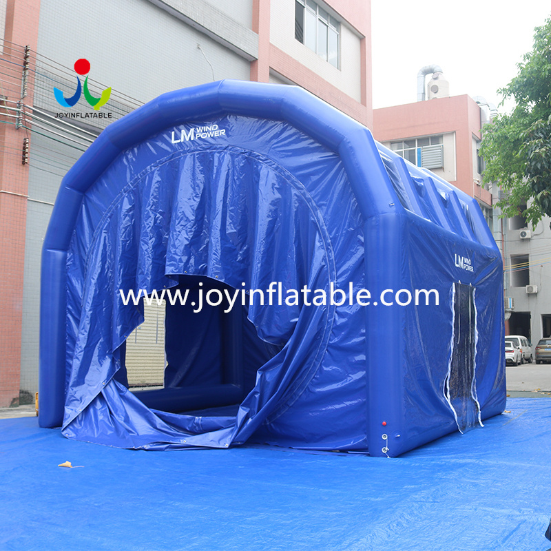 Inflatable Tunnel Tent For Wind Power Generation 2