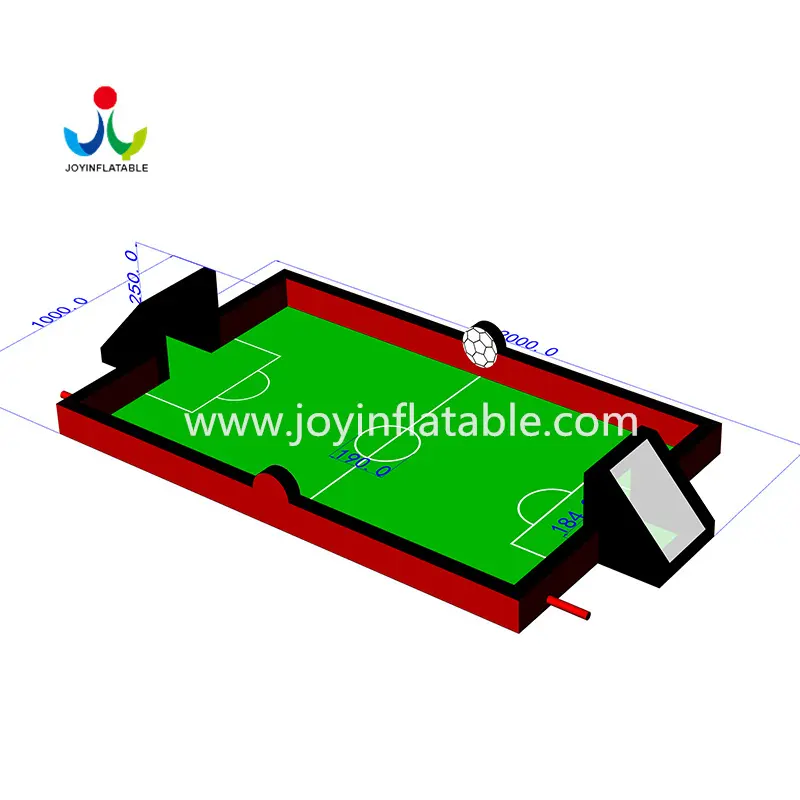 JOY Inflatable High-quality blow up soccer field for sale for water soap sport event 2