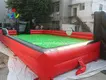 JOY Inflatable High-quality blow up soccer field for sale for water soap sport event 5