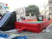 JOY Inflatable High-quality blow up soccer field for sale for water soap sport event 6