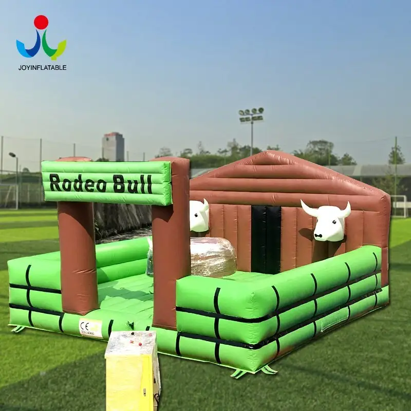 JOY inflatable 5 X 5 M Inflatable Mechanical Bull Riding, Inflatable Mechanical Bull Ride, Machine Bull With Mat Inflatable sports image182