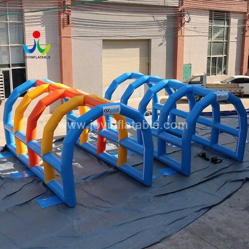 Commercial Inflatable Pressure Misting Tunnel Tent With Portable Mist System 1