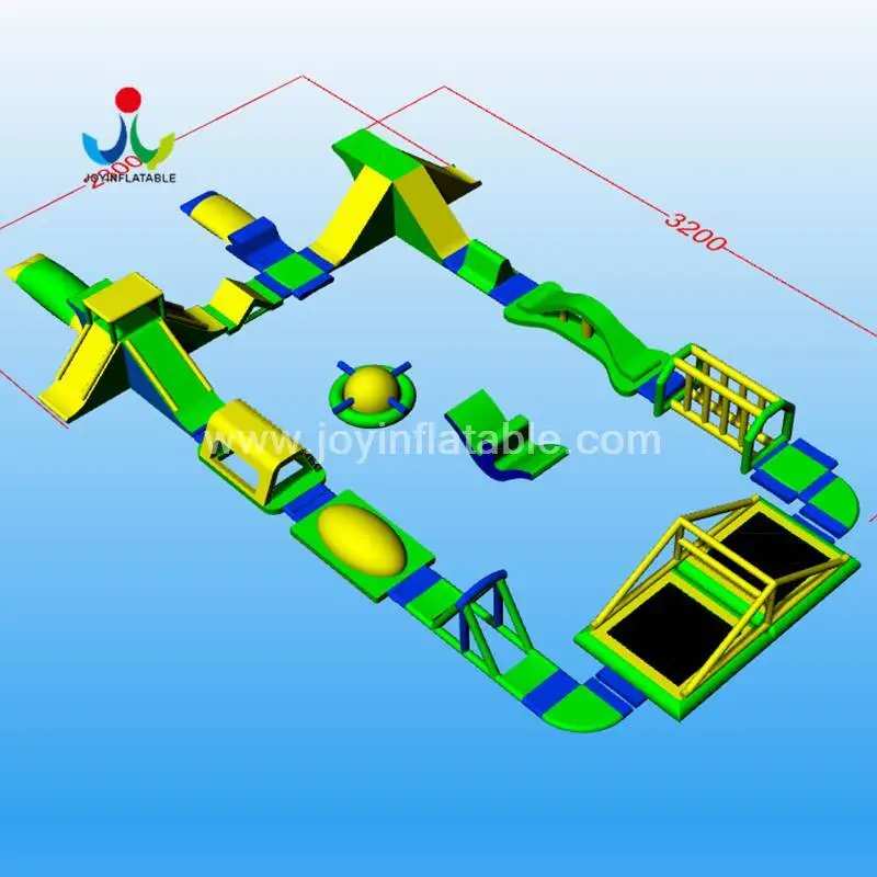 Joyinflatable The Biggest Inflatable Floating Water Sport Park With Jumping Platform For Adult 1
