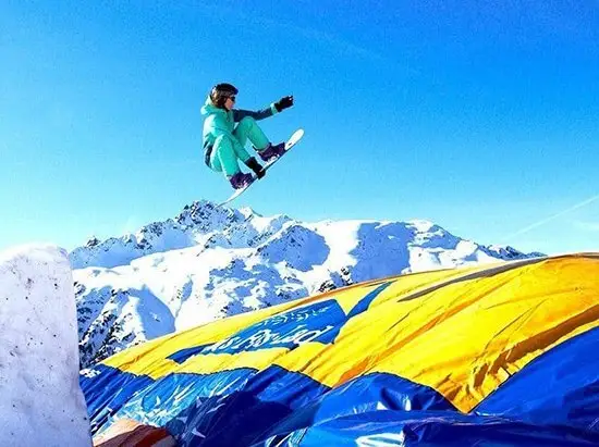 JOY Brand pillow bike jump ski bag inflatable bungee bag inflatable crash pad 3