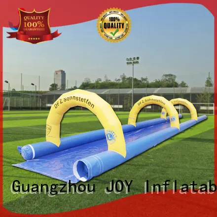 top selling slip kids inflatable water slide water yacht JOY inflatable Brand 1