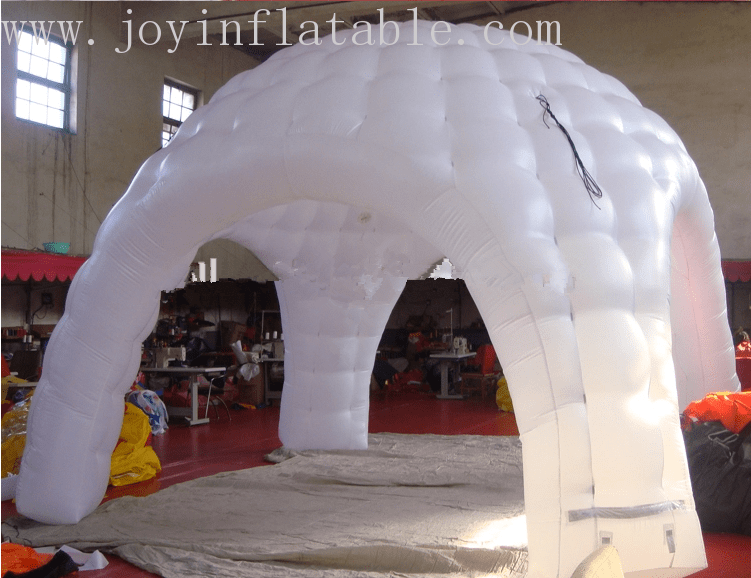 led 10 event top selling blow up igloo JOY inflatable 10