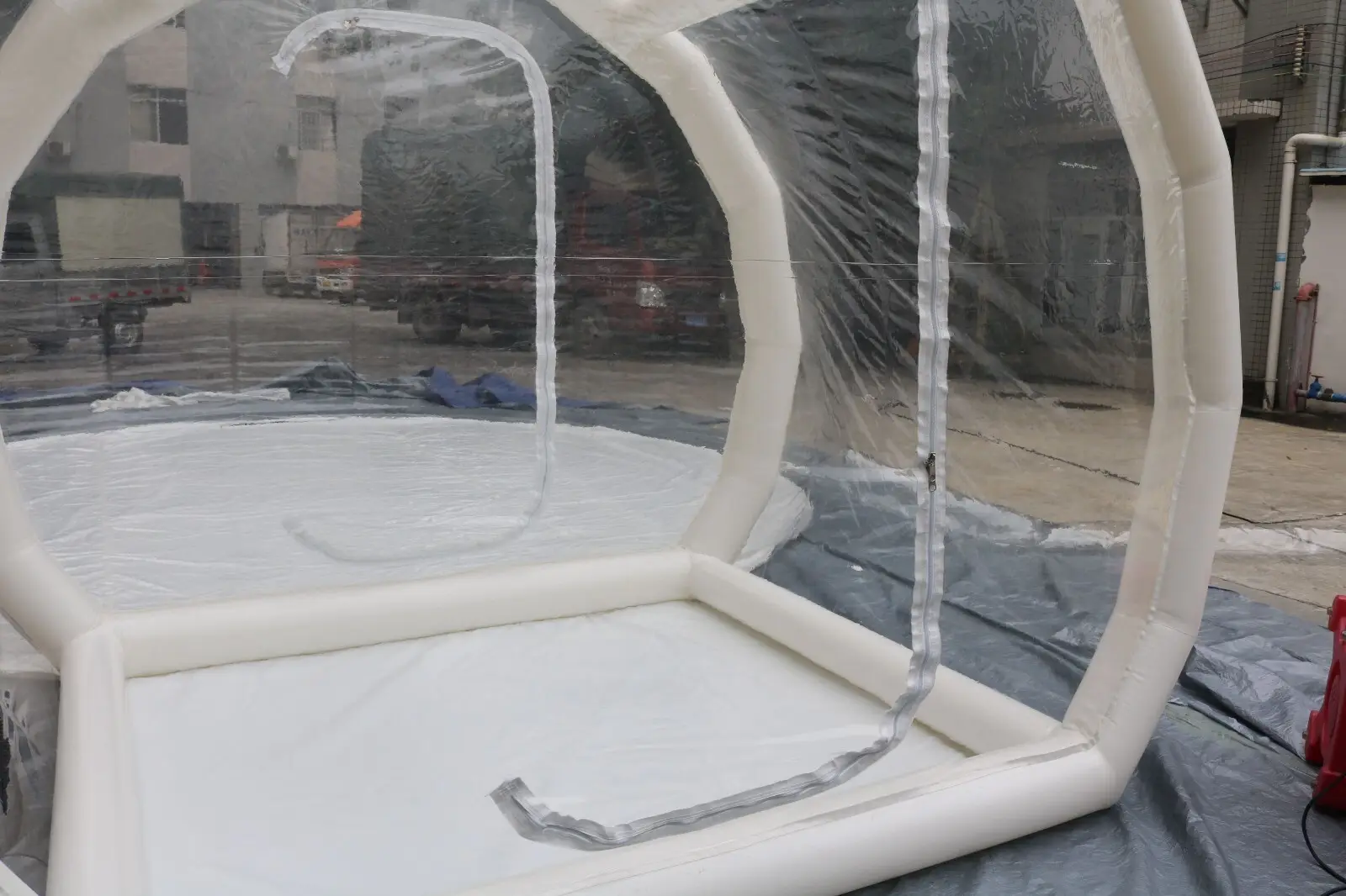 dome outdoor tunnel  JOY inflatable manufacture 9
