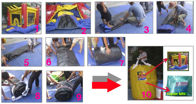 inflatable marquee for sale cloth Inflatable cube tent JOY inflatable Brand 8
