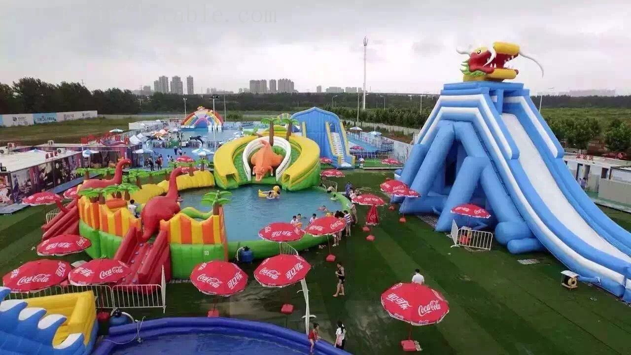 trendy hot sale inflatable funcity pool JOY inflatable Brand 4